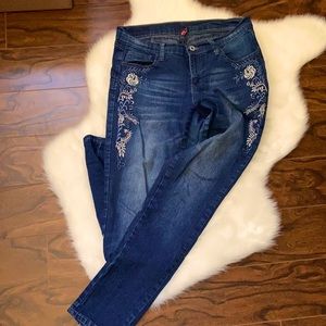 Be-girl dark blue denim jeans in size 11